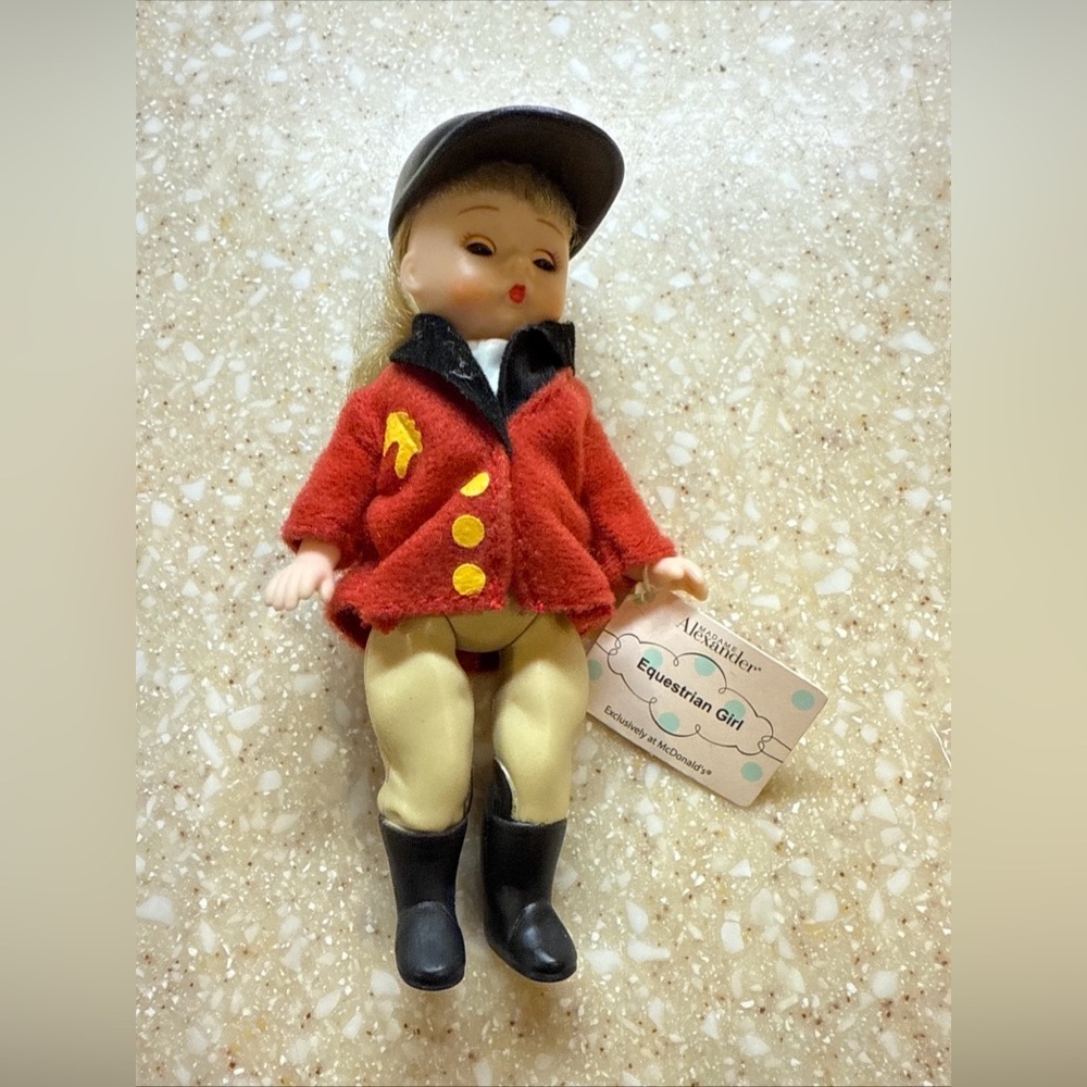 Madame Alexander McDonald’s Toy Red Equestrian Doll with Black Riding Boots